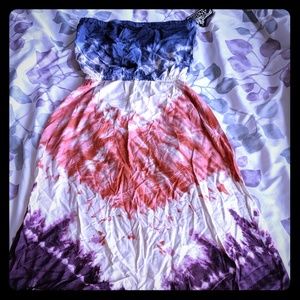 BNWT Angie, Hi Low, strapless, Sundress